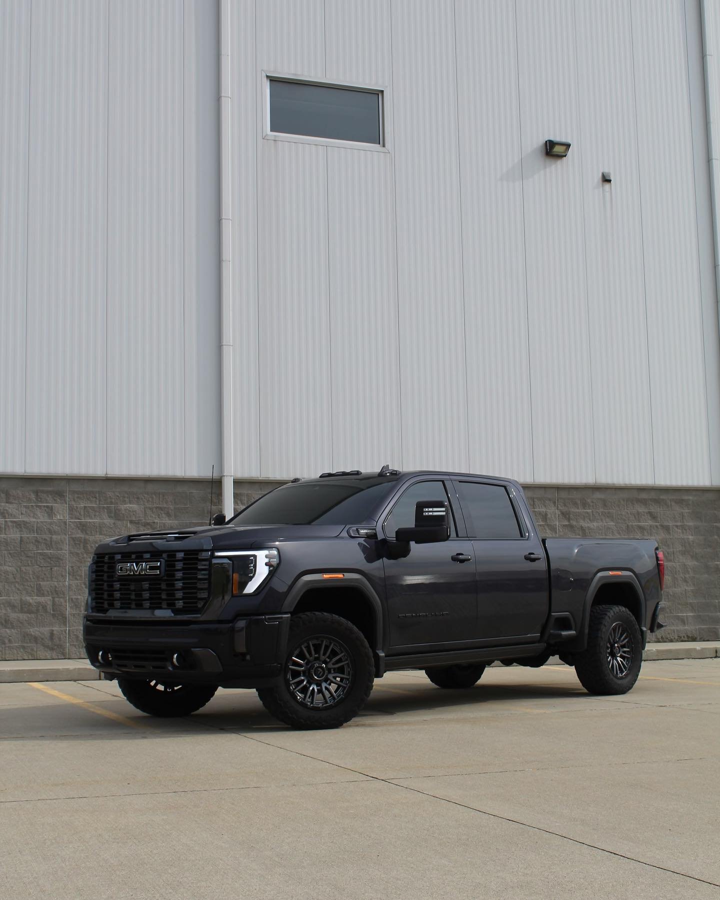 White Volkswagen Golf R with vehicle window tinting in Fraser